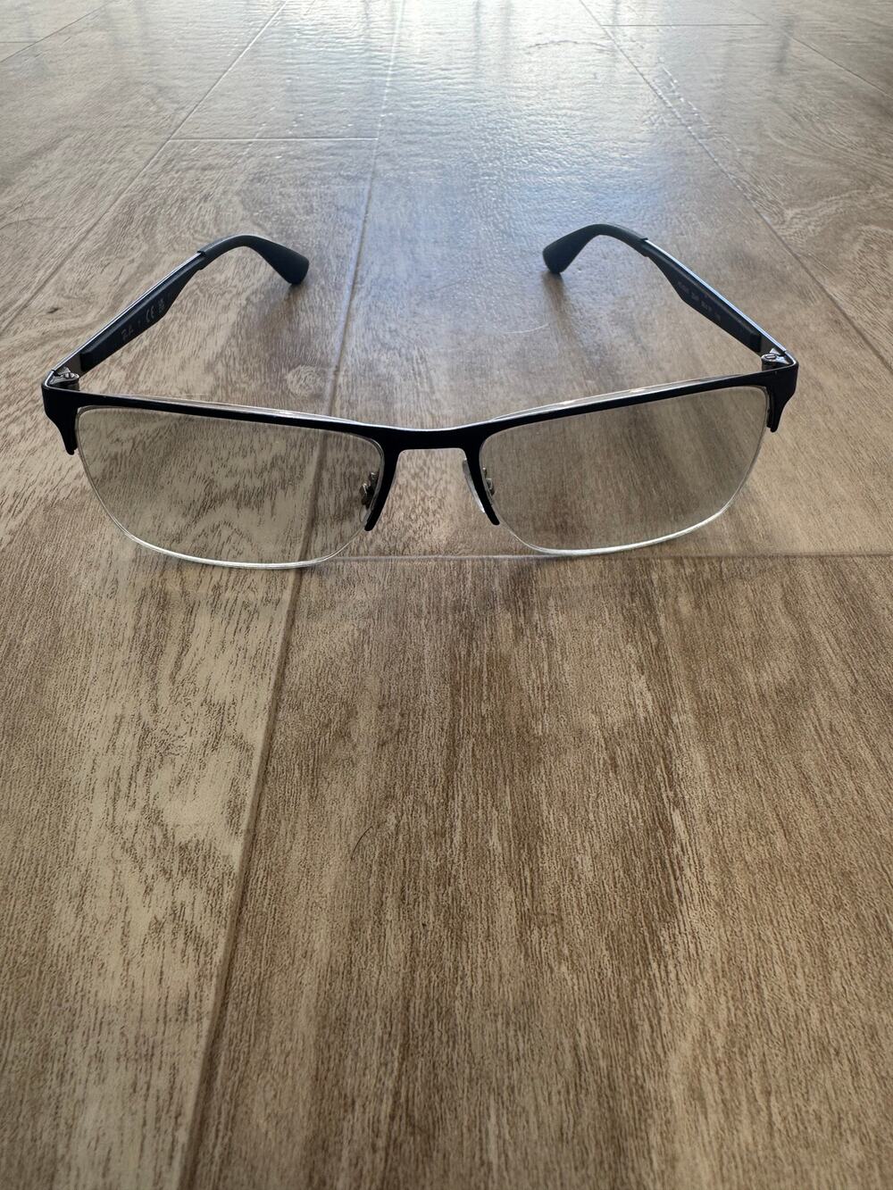 Frames Ray-Ban Semi-Rimless RB6335 Mens Matte Black 56-17-145